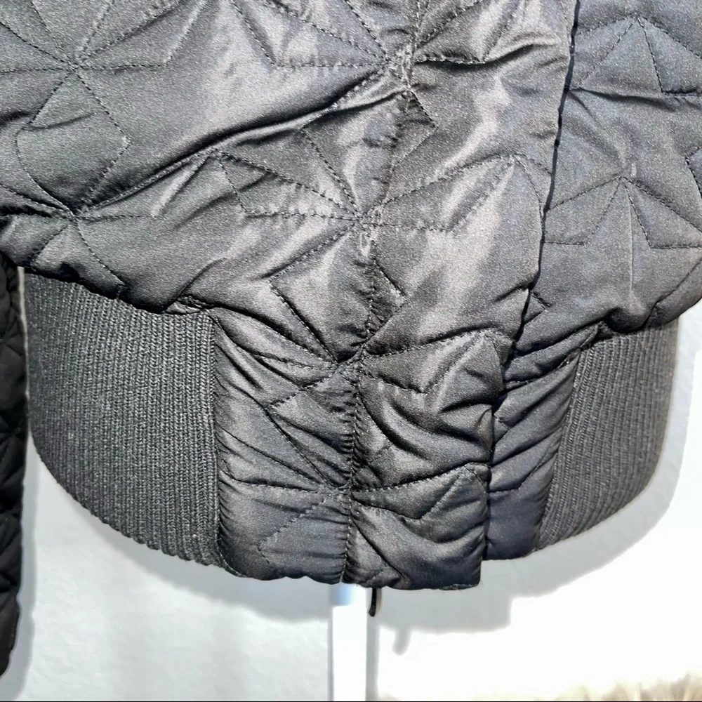 New York & Co Puffy Black Coat Size Jr Large - Picture 2 of 10